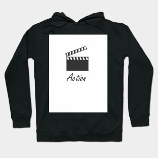 Action film design Hoodie